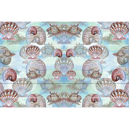 Jensendistributionservices 30-inch x 50-inch Shells Doormat MI48742